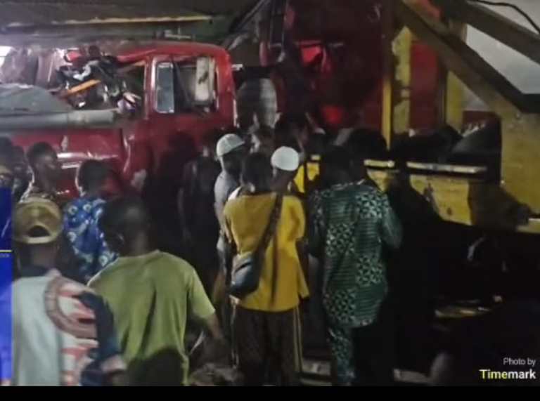 *How 33,000-Litre Fuel Tanker Crashed Into Shop During Business Hours* IMG 20260222 WA0034