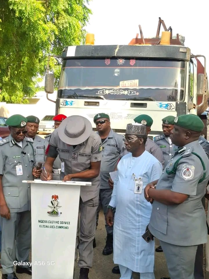 Nigeria Customs Hands Over Seized 45,000 Litres Of PMS To NMDPRA In Katsina IMG 20260804 WA0315