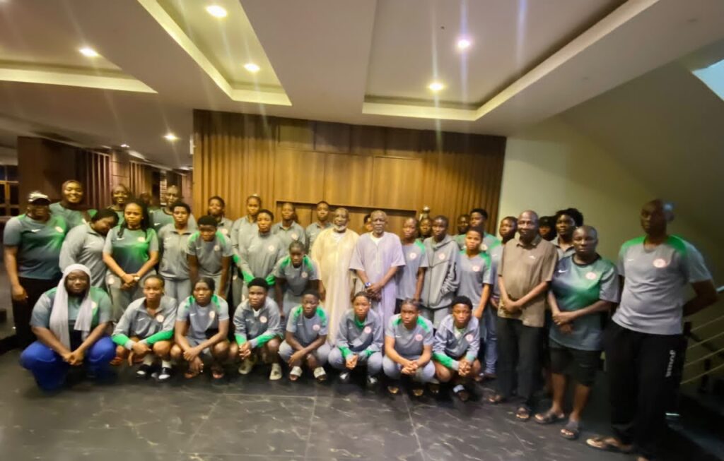 NFF Bids Falconets Farewell, Charges Team To Fly Nigeria’s Flag High IMG 20260824 WA0070
