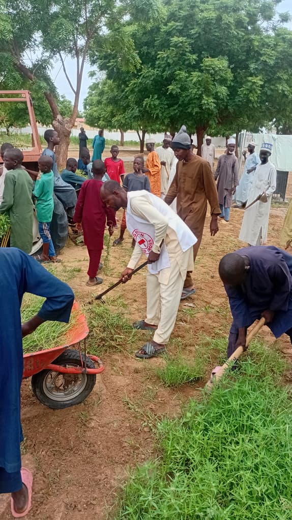 Malam madori and Kaugama Conduct Monthly Environmental Sanitation Exercise. IMG 20260829 WA0086