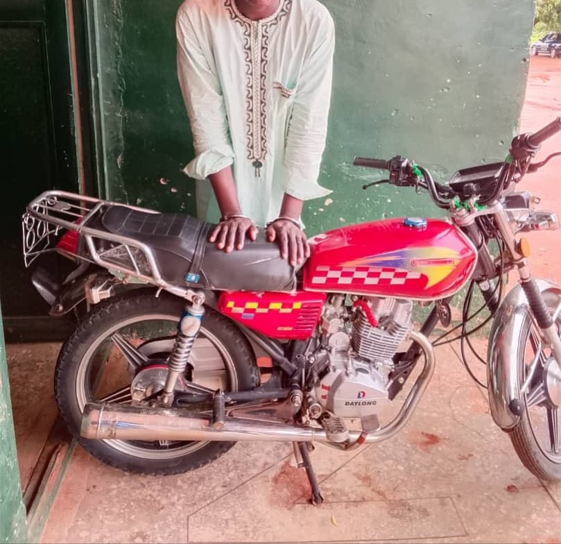 Kebbi Police Command Arrests Man For Attempted Murder, Robbery, Recovers Stolen Motorcycle IMG 20260831 WA0171