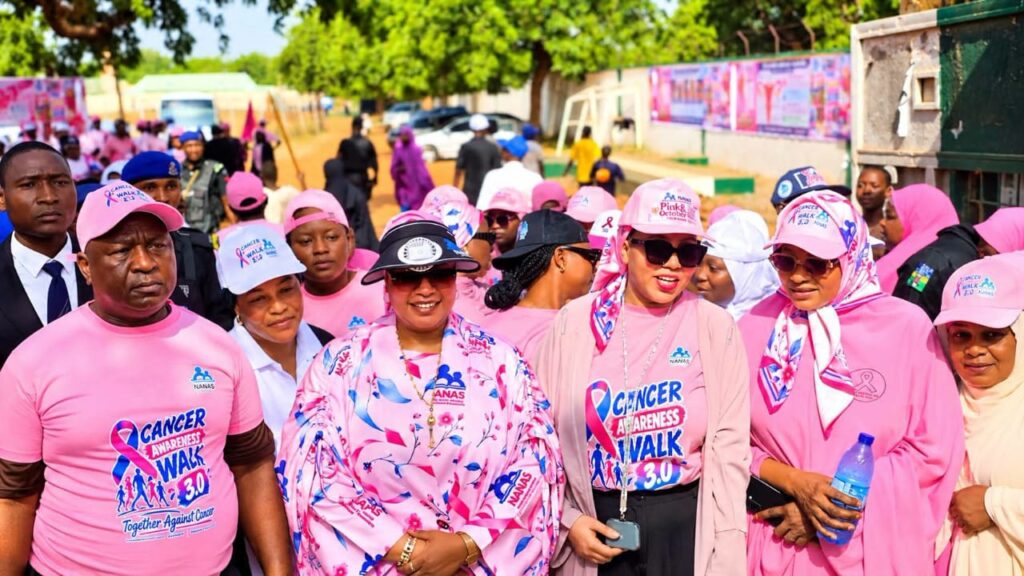 Kebbi Governor’s Wife Leads Cancer Walk, Donates N20m To Women Entrepreneurs IMG 20261027 WA0057