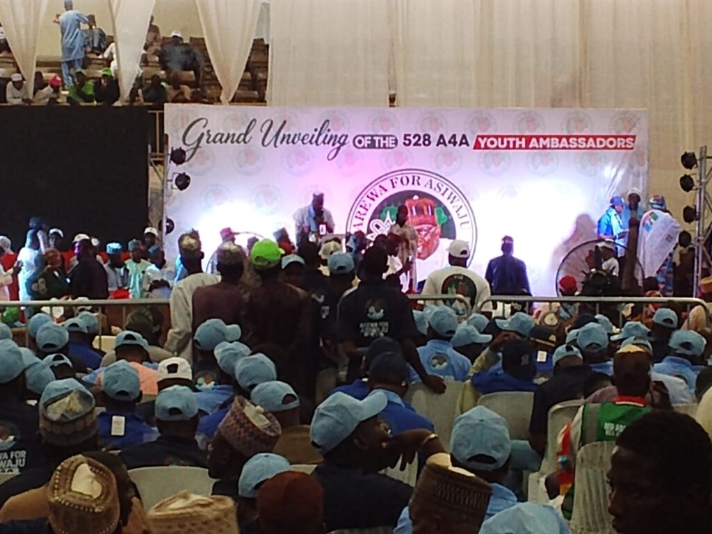 Badaru Unveils 528 A4A Youths Ambassadors In Kano State, Says Tinubu’s Electoral Victory Foregone Conclusion IMG 20261028 WA0131